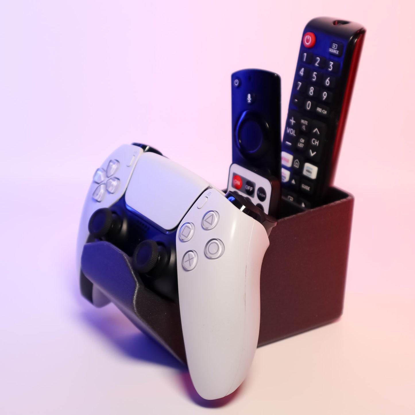 All-In-One Gaming Controller and Remote Organizer