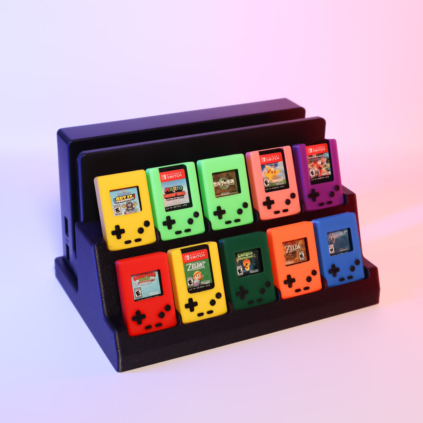 Celestial Cartridge Command - Switch Game Mini Gameboy Case Display Dock