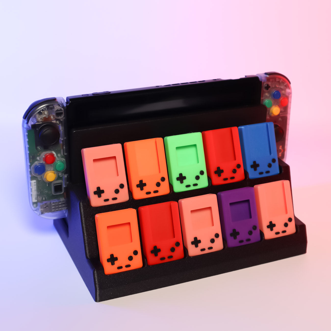 Celestial Cartridge Command - Switch Game Mini Gameboy Case Display Dock