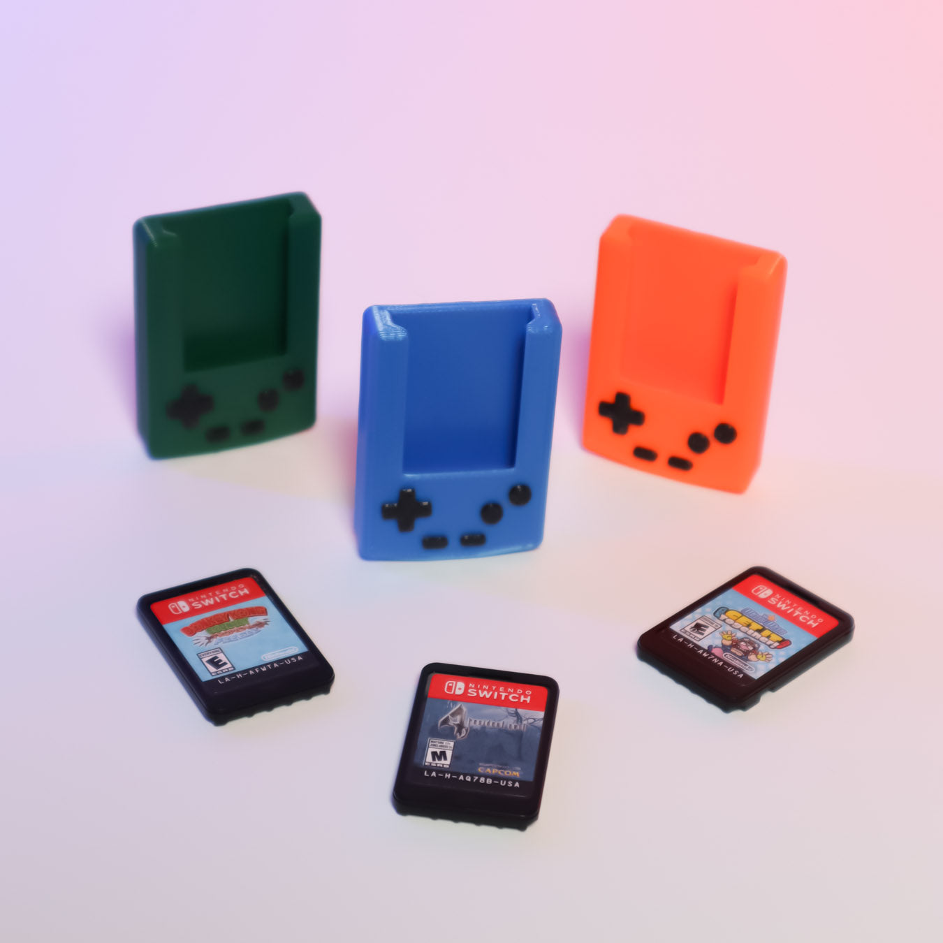 Celestial Cartridge Command - Switch Game Mini Gameboy Case Display Dock
