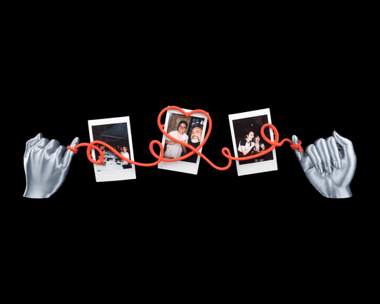 Heartstring Photo String Display