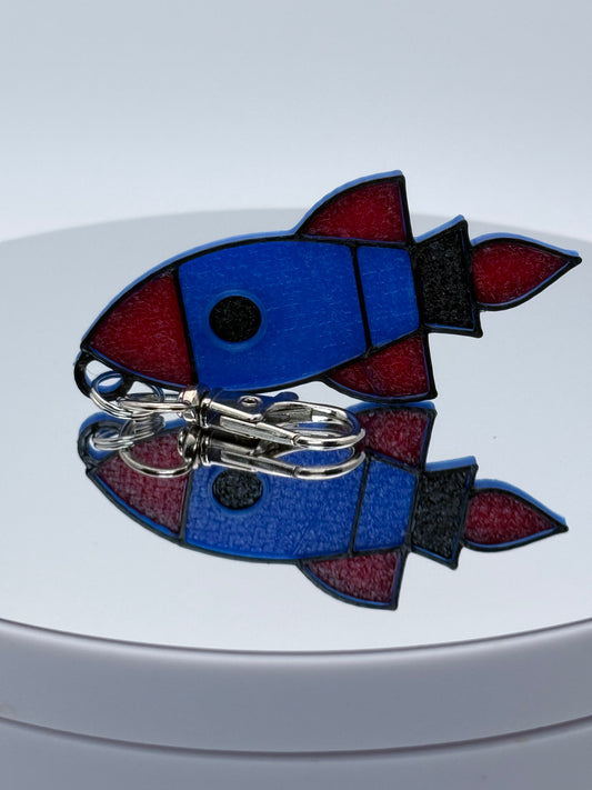 Rocket Adventure Keychain