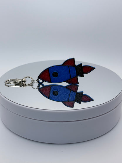 Rocket Adventure Keychain