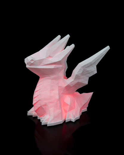 Crystal Dragon Table Lamp